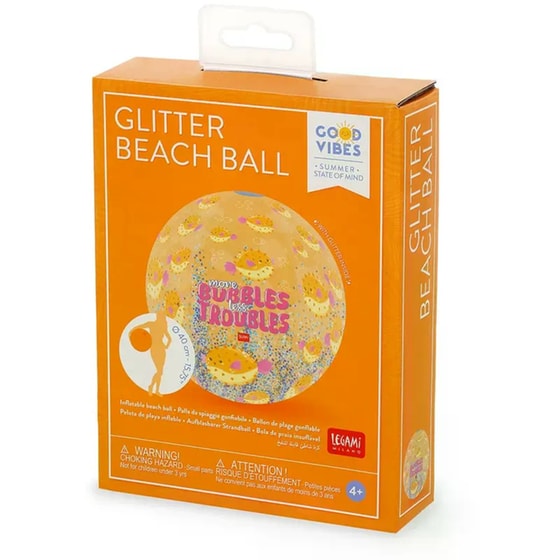 Μπάλα Θαλάσσης Legami Glitter Pufferfish image 1