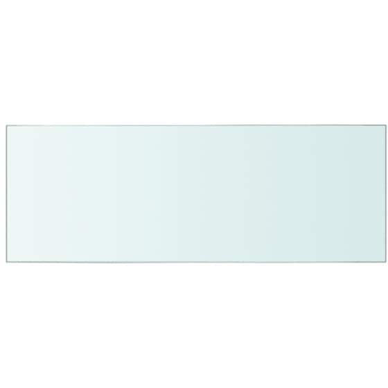 Ράφια Τοίχου VidaXL Πάνελ από Γυαλί 40x12 cm 2 Τμχ - Διάφανο image 1