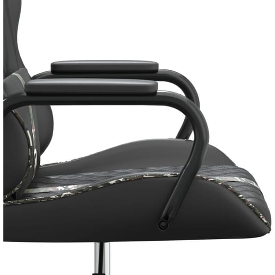 Καρέκλα Gaming VIDAXL 3143797 με Ρυθμιζόμενα Μπράτσα από Τεχνητό Δέρμα - Μαύρο image 4