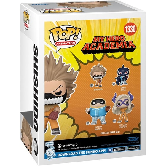 Funko Pop! Animation - My Hero Academia - Shishido (Baseball) #1330 image 2