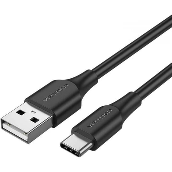 Καλώδιο Φόρτισης Vention USB-A 2.0 to USB-C 2.0m - Μαύρο image 0