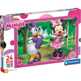 Παιδικό Παζλ Clementoni Maxi Supercolor Disney Minnie (24 Κομμάτια)