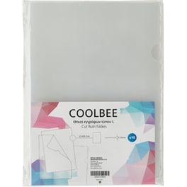 Διάφανη Θήκη Τύπου L Coolbee 0.12 mm (10 Τεμάχια)