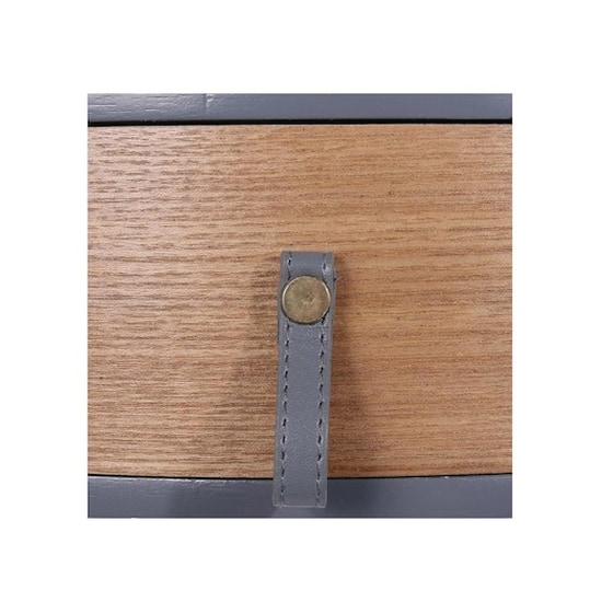 Τραπεζάκι Σαλονιού Aria Trade από MDF 35x46.5x35cm - Γκρι image 2