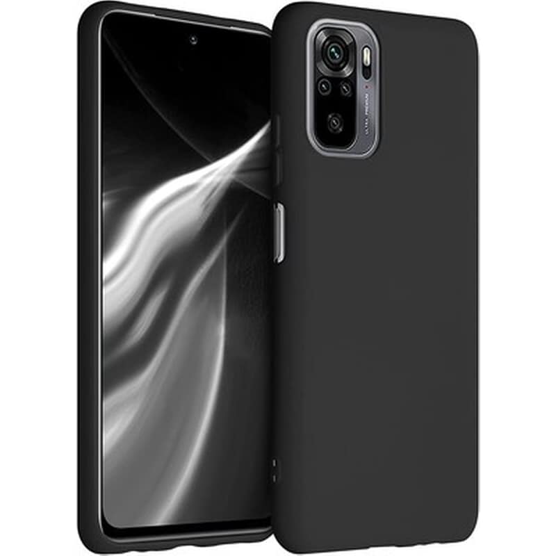 KWMOBILE Θήκη Xiaomi Redmi Note 10/Redmi Note 10s - Kwmobile Silicone Case - Black Matte