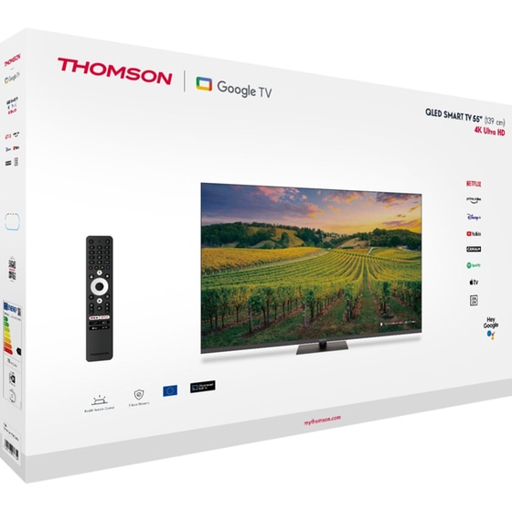 Thomson QLED 55" 4K Google TV Τηλεόραση 55QG5C14 image 5
