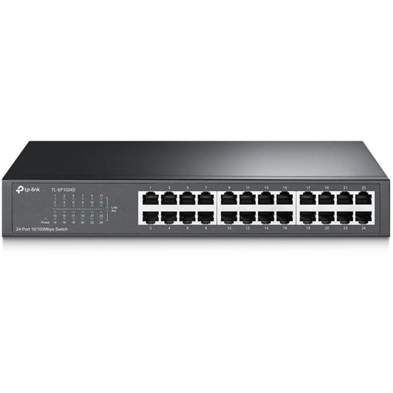 TP-Link TL-SF1024D Network Switch Unmanaged L2 Fast Ethernet (100 Mbps) 24-Port image 0