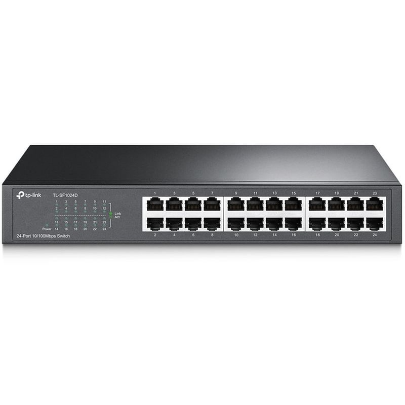 TP-LINK TP-Link TL-SF1024D Network Switch Unmanaged L2 Fast Ethernet (100 Mbps) 24-Port