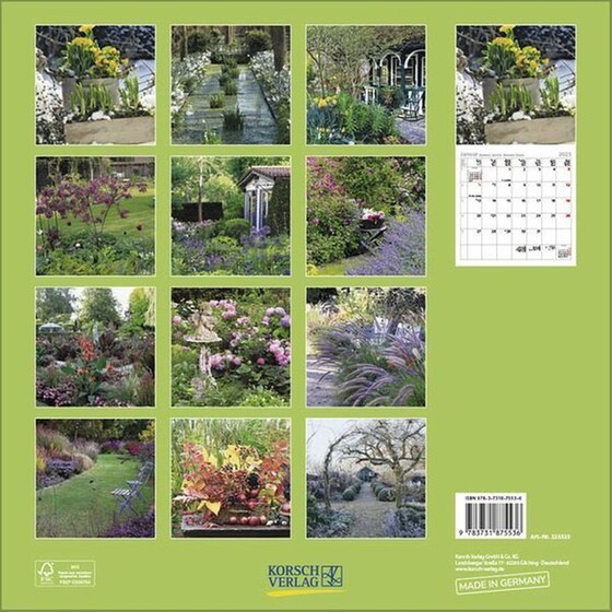 Ημερολόγιο Τοίχου 2025 Gartenträume image 13