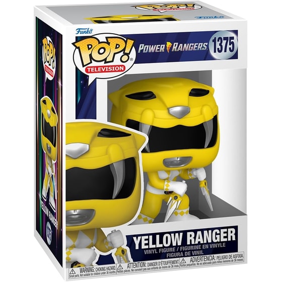 Funko Pop! Television - Power Rangers - Yellow Ranger #1375 image 1