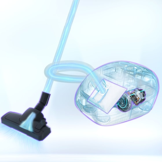 BOSCH SERIES 6 BGL6BA3L με Σακούλα 4 L Μαύρο Ηλεκτρική Σκούπα image 10