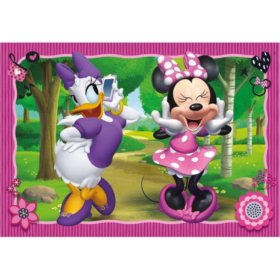Παιδικό Παζλ Clementoni Maxi Supercolor Disney Minnie (24 Κομμάτια) image 1