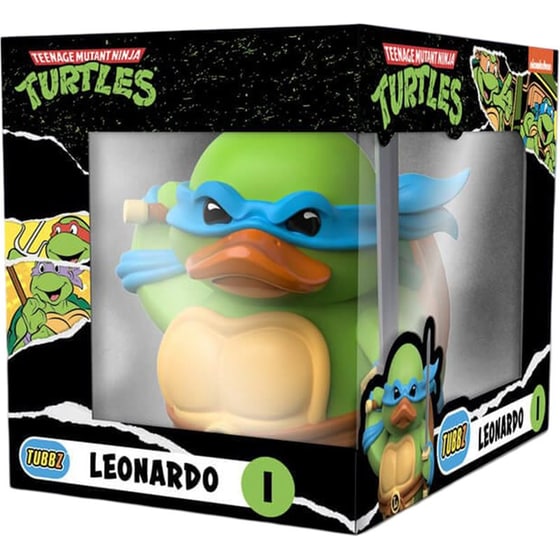 Φιγούρα Numskull Tubbz Teenage Mutant Ninja Turtles 9 cm - Leonardo image 0