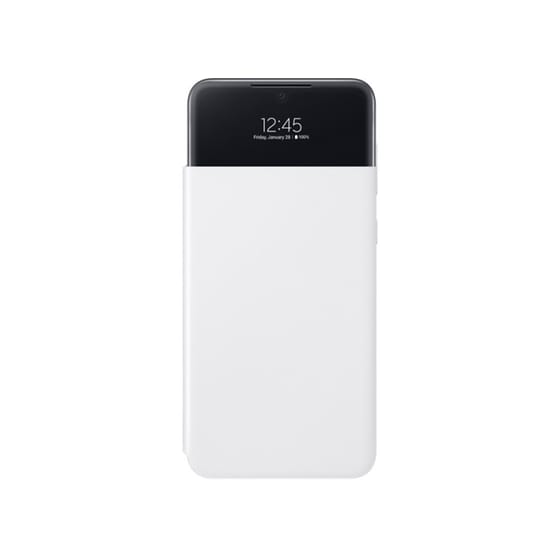 Θήκη Samsung Galaxy A33 - Samsung S View Wallet Cover - White image 0