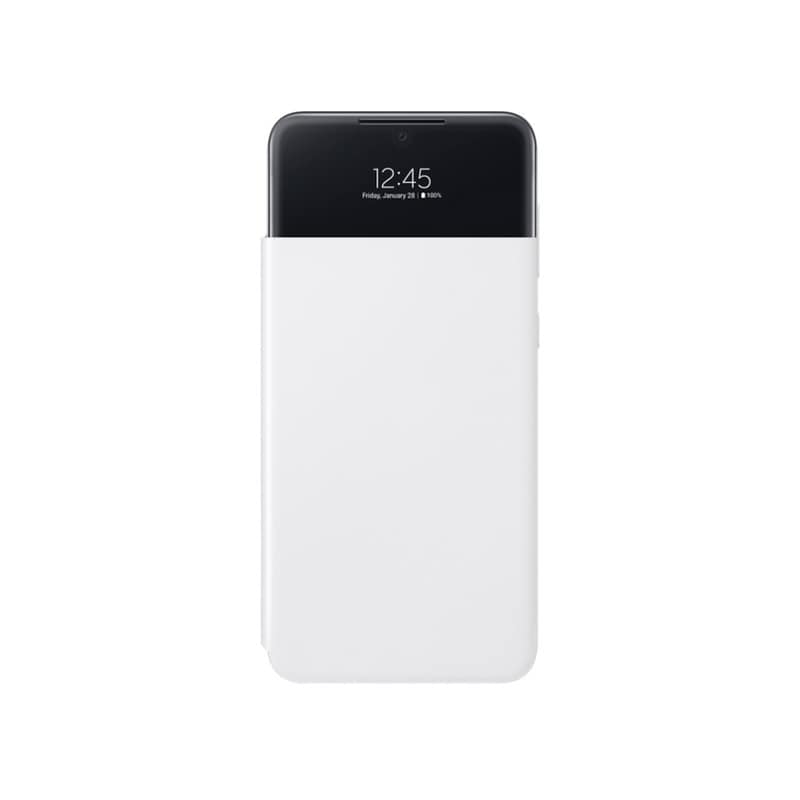 Θήκη Samsung Galaxy A33 - Samsung S View Wallet Cover - White 1685546