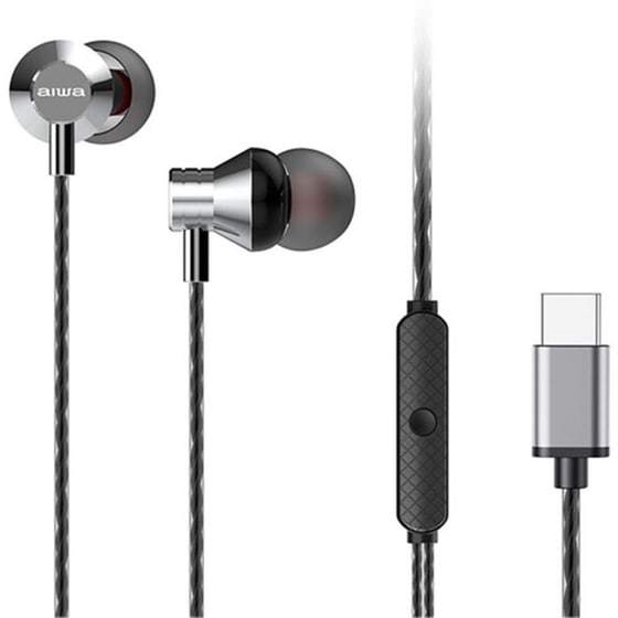 Aiwa ESTM-50USB Handsfree Type C - Ασημί image 0