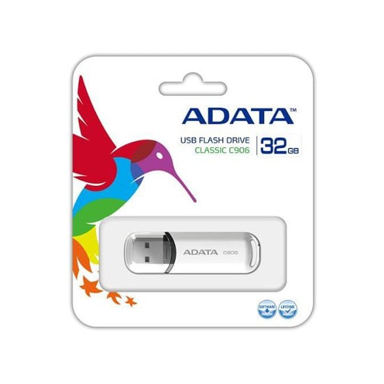 USB stick Adata 32GB 2.0 C906 Classic Λευκό image 2