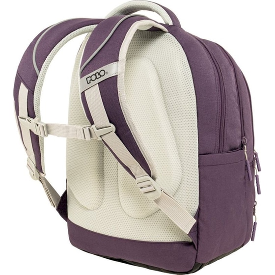 Σακίδιο Πλάτης Polo Multi Pocket Purple (+δώρο Πορτοφολάκι Polo) image 1