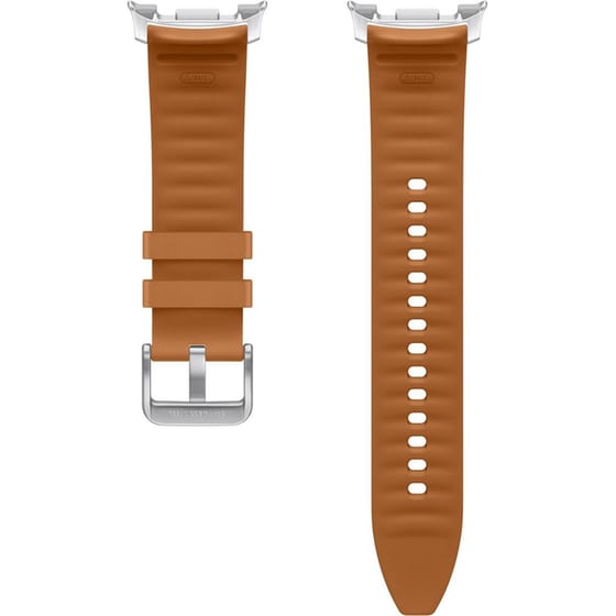 Λουράκι Samsung Hybrid S/M/L για Samsung Galaxy Watch8 40mm/44mm / Galaxy Watch8 Classic 46mm - Camel image 2