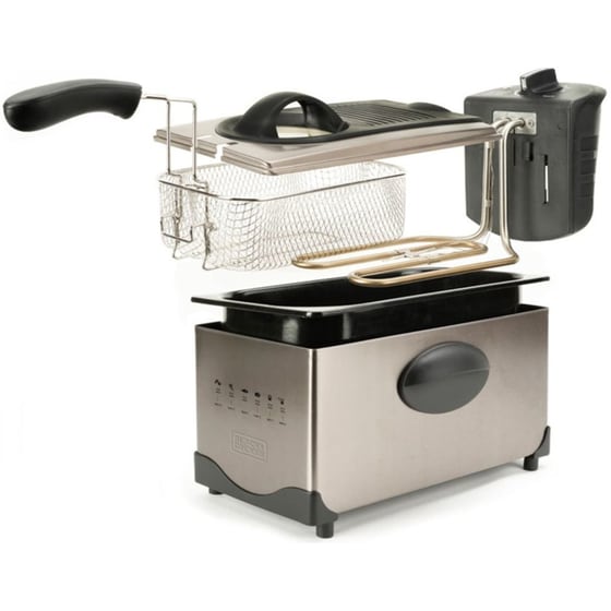 BLACK & DECKER BXDF2100E με Καπάκι 2100 W 3 L Φριτέζα Λαδιού image 2
