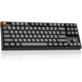Keychron K8 Max QMK Gaming Μηχανικό Ασύρματο Πληκτρολόγιο Tenkeyless με Super Brown διακόπτες και RGB φωτισμό (US)