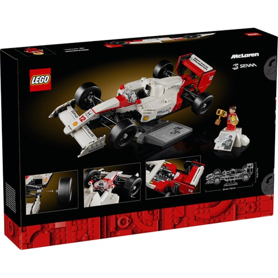 LEGO® Icons McLaren MP4/4 & Ayrton Senna (10330) image 8