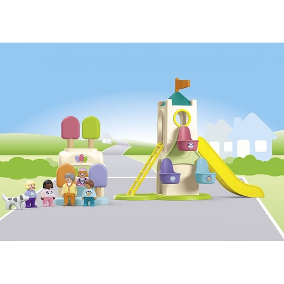 PLAYMOBIL® Junior Διασκέδαση στην Παιδική χαρά (71703) image 3