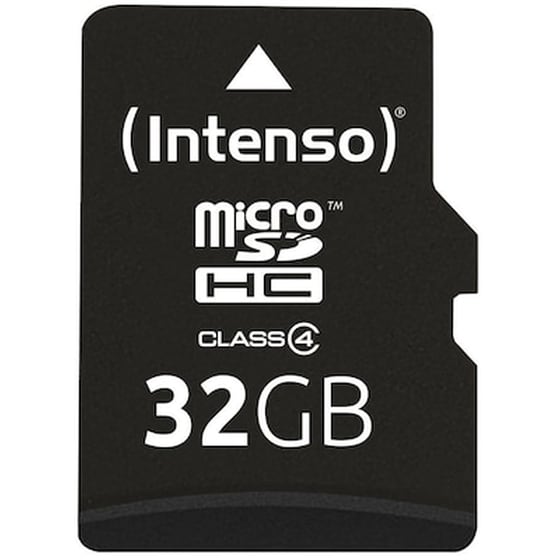 Intenso 3403480 microSDHC 32GB Class 4 Default Speed με αντάπτορα image 0