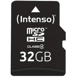Intenso 3403480 microSDHC 32GB Class 4 Default Speed με αντάπτορα