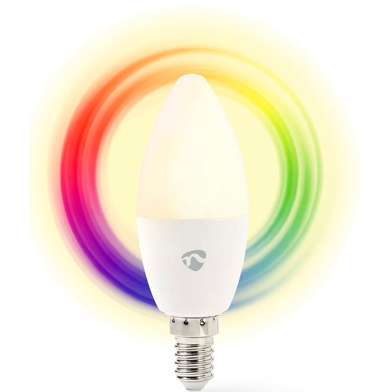 Έξυπνη Λάμπα LED Nedis SmartLife E14 4.9w – RGBW