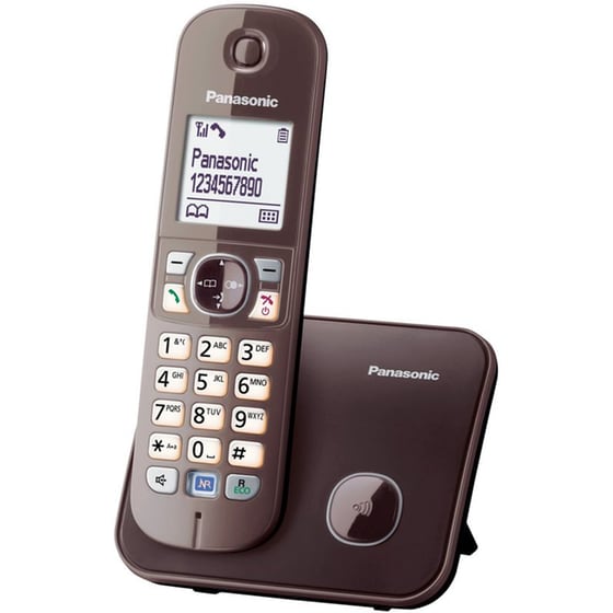 Ασύρματο Τηλέφωνο Panasonic KX-TG6811GA - Mocca/Brown image 0