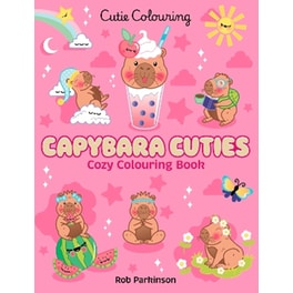 Capybara Cuties: Colouring Book