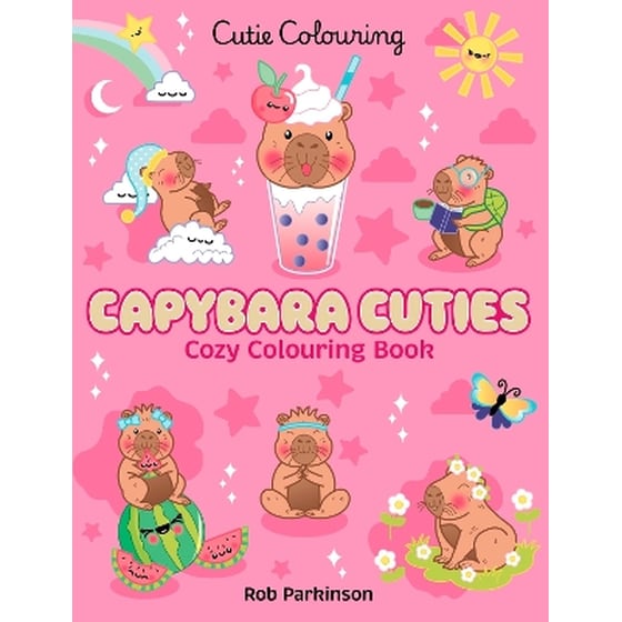 Capybara Cuties: Colouring Book image 0