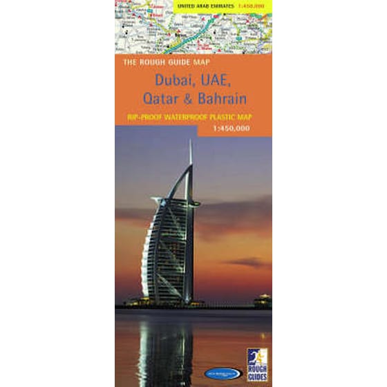 The Rough Guide Map Dubai, United Arab Emirates, Qatar and Bahrain image 0