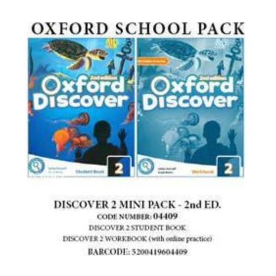 Oxford Discover 2 (2nd Ed) Mini Pack -04409 (A1-A2) image 0