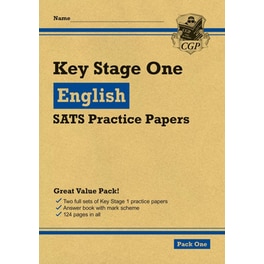 KS1 English SATS Practice Papers: Pack 1 (for end of year assessments)