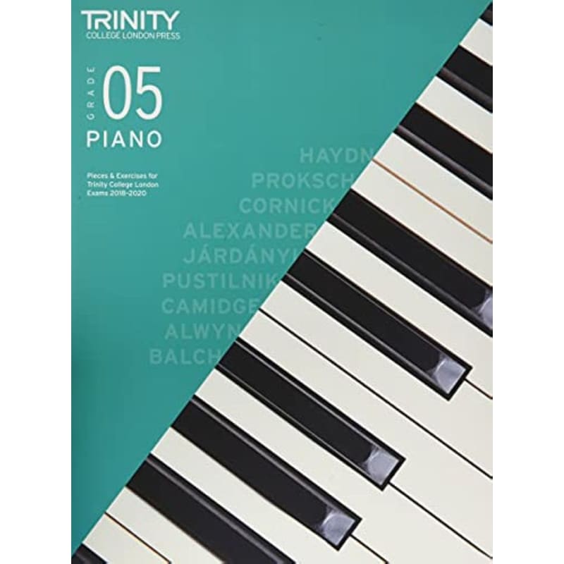 Trinity College London Piano Exam Pieces Exercises 2018-2020. Grade 5
