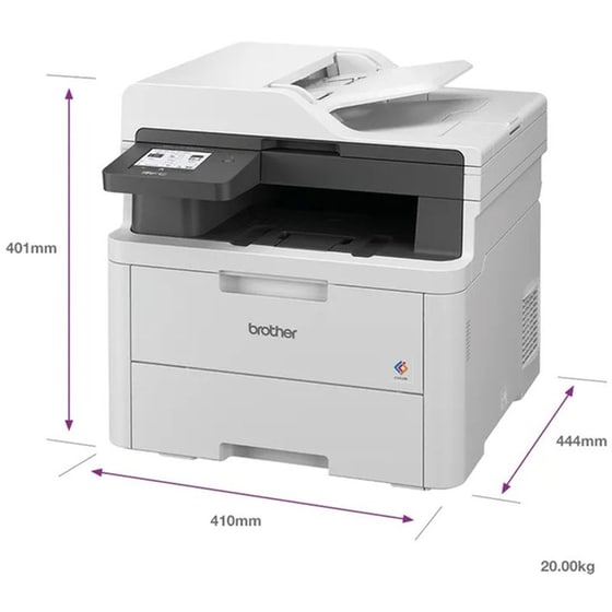 Brother MFCL3740CDW Laser Έγχρωμο Πολυμηχάνημα MFP A4 με Print, Copy, Scan, Fax Λευκό image 6