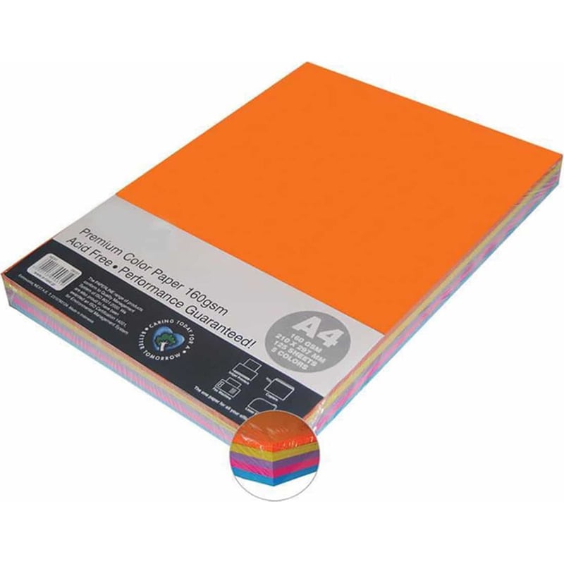 Next Φωτοαντιγραφικό Χαρτί Πολύχρωμο Α4 160gr 125 φύλλα
