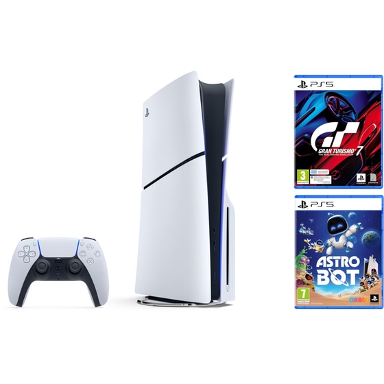 Sony PlayStation 5 - 1TB & Astro Bot & Gran Turismo 7 image 0