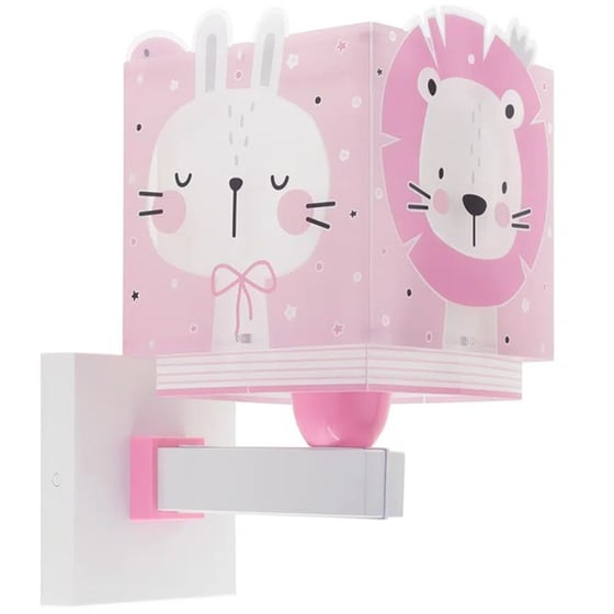 Παιδικό Φωτιστικό Τοίχου Ango Baby Jungle 63119S - Ροζ image 0