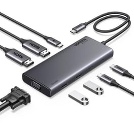Ugreen Hub USB-C 3x USB-C,2x USB-A,2x HDMI 4K, VGA