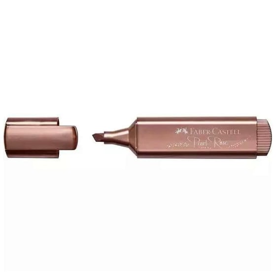 Μαρκαδόρος Υπογράμμισης Faber Castell Mettalic Rose 2.0 mm image 0