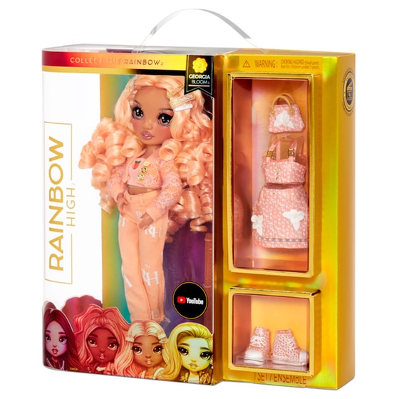 Rainbow High Κούκλα Georgia Bloom Fashion Doll (Peach) image 1
