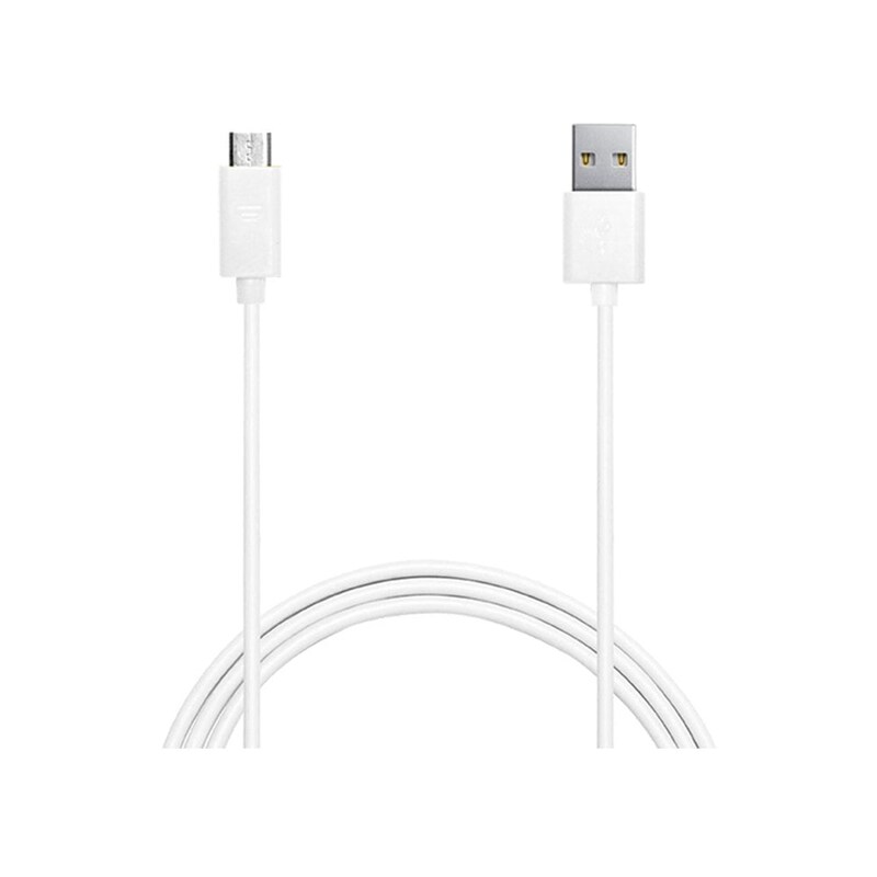 Καλώδιο δεδομένων Puro Usb to microUSB 1m - White