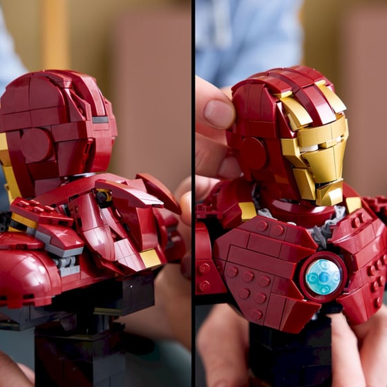 LEGO® Marvel Iron Man MK4 Bust (76327) image 13