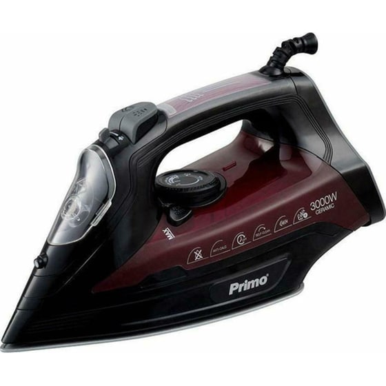 PRIMO PRSI-40313 3000 W Κόκκινο Σίδερο Ατμού image 0
