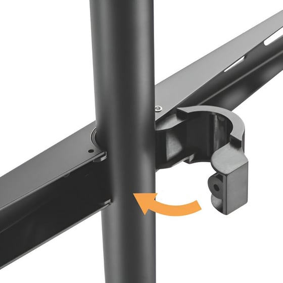 Βάση Τηλεόρασης Δαπέδου Brateck FS12-46F Σταθερή 45'' - 65'' έως 32 kg image 2