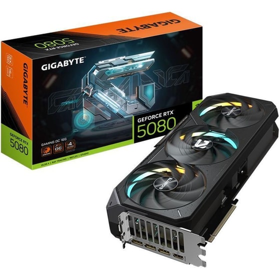 Κάρτα Γραφικών Gigabyte GeForce RTX 5080 Gaming 16GB OC image 9