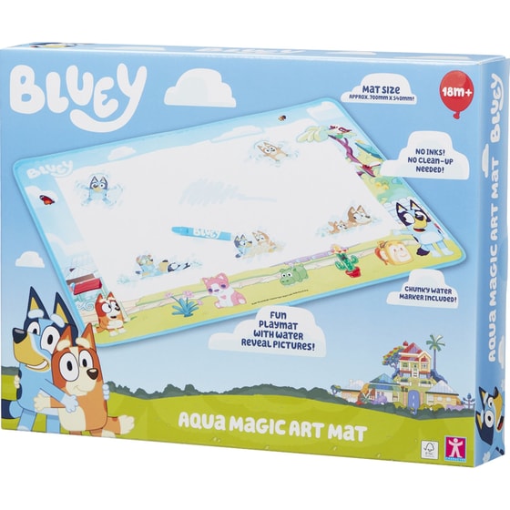 Giochi Preziosi Παιδικό Χαλάκι Δραστηριοτήτων για Ζωγραφική Bluey Aquamagic image 6